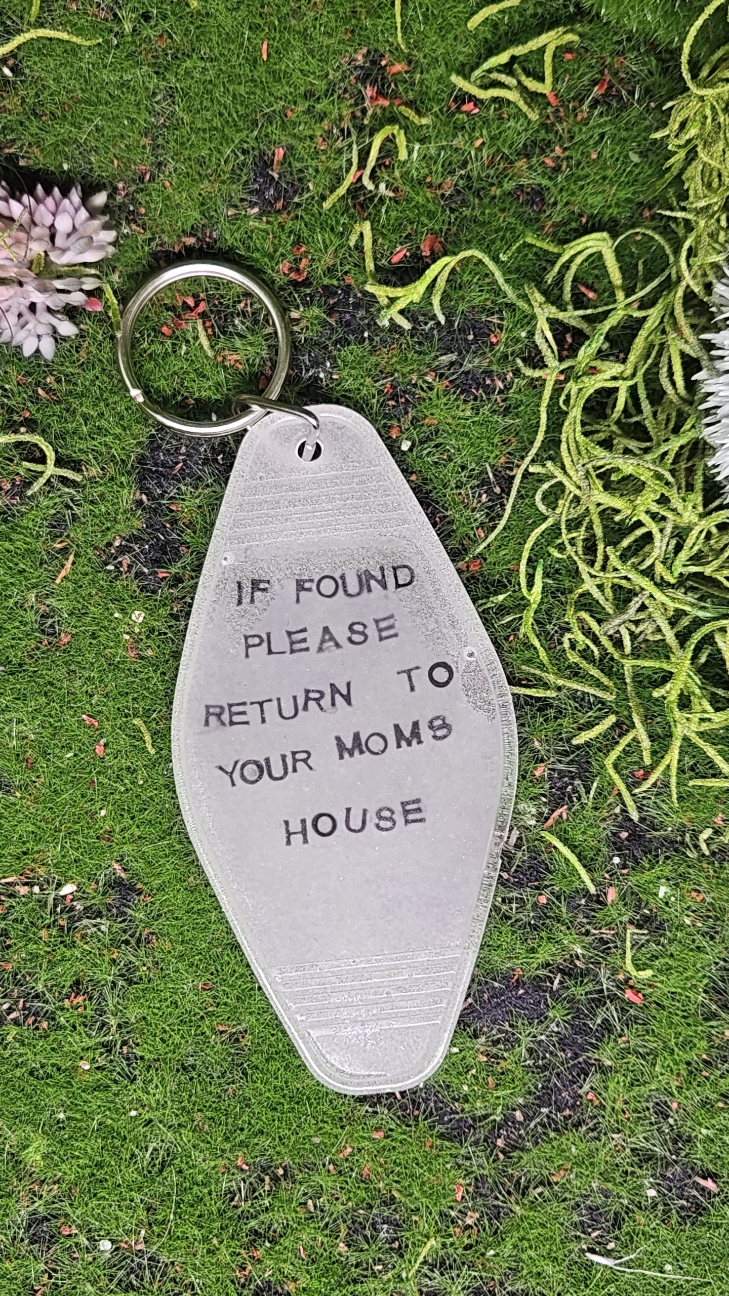 Glow-in-the-Dark Snarky Keychain