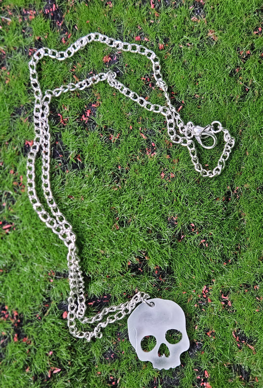 Glow in the Dark Skull Necklace