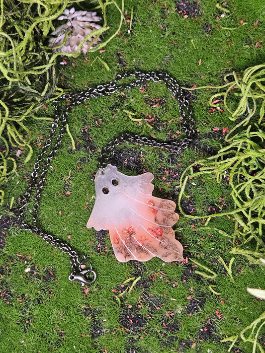 Glow in the Dark Floral Necklace