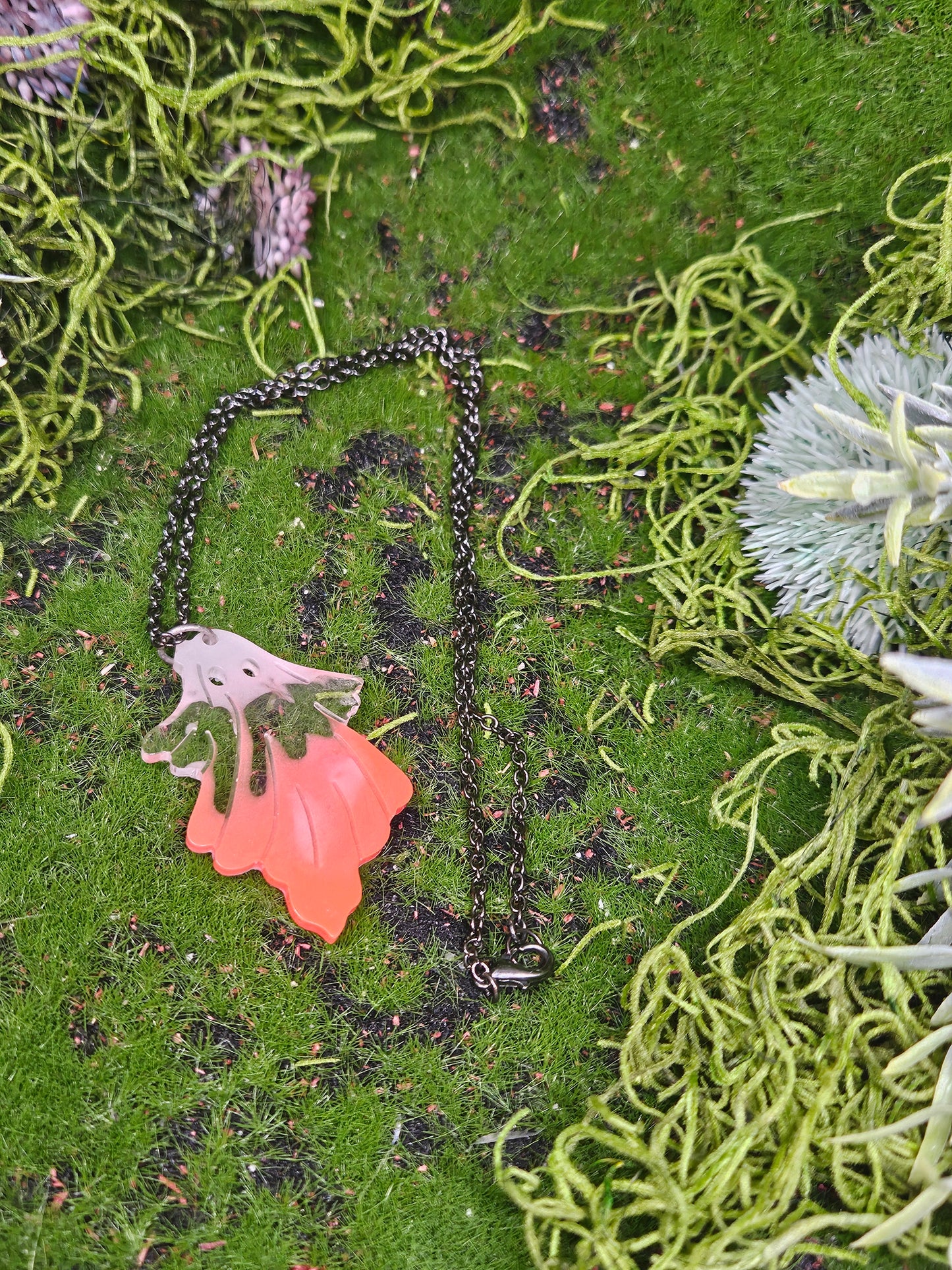 Glow in the dark Ghost Necklace
