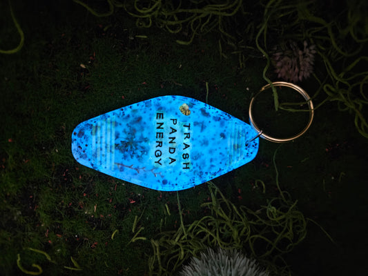 Trash Panda Energy Keychain