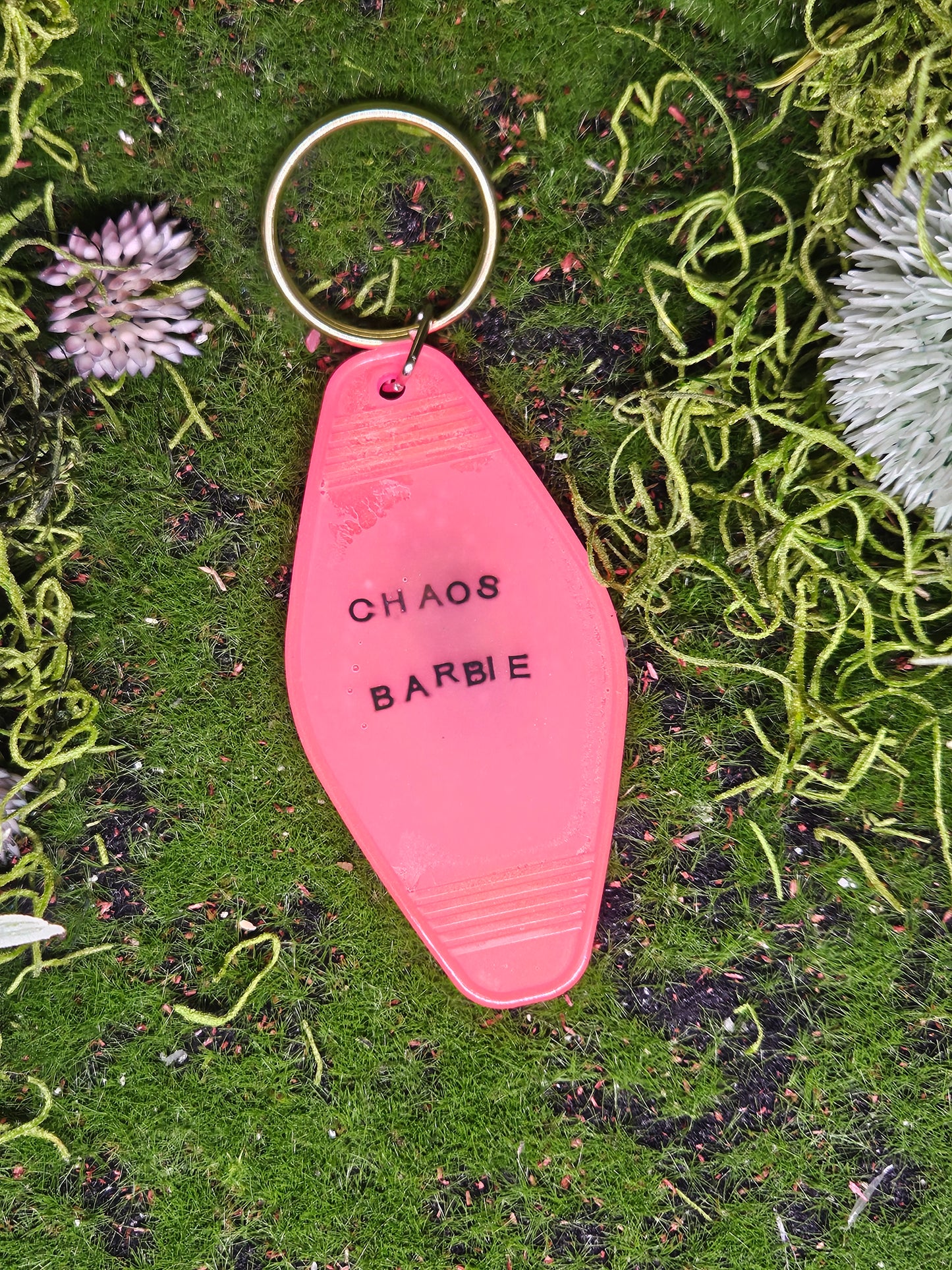 Chaos Barbie Keychain
