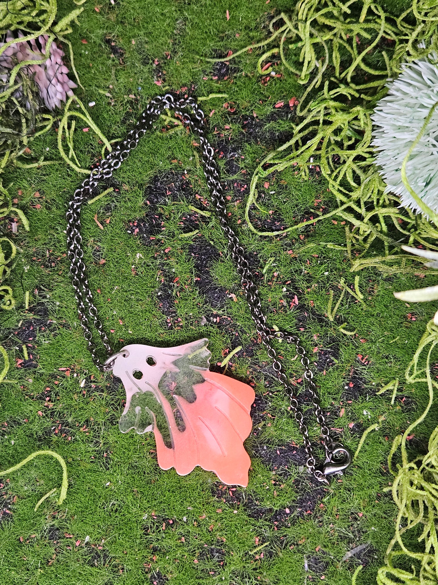 Glow in the dark Ghost Necklace