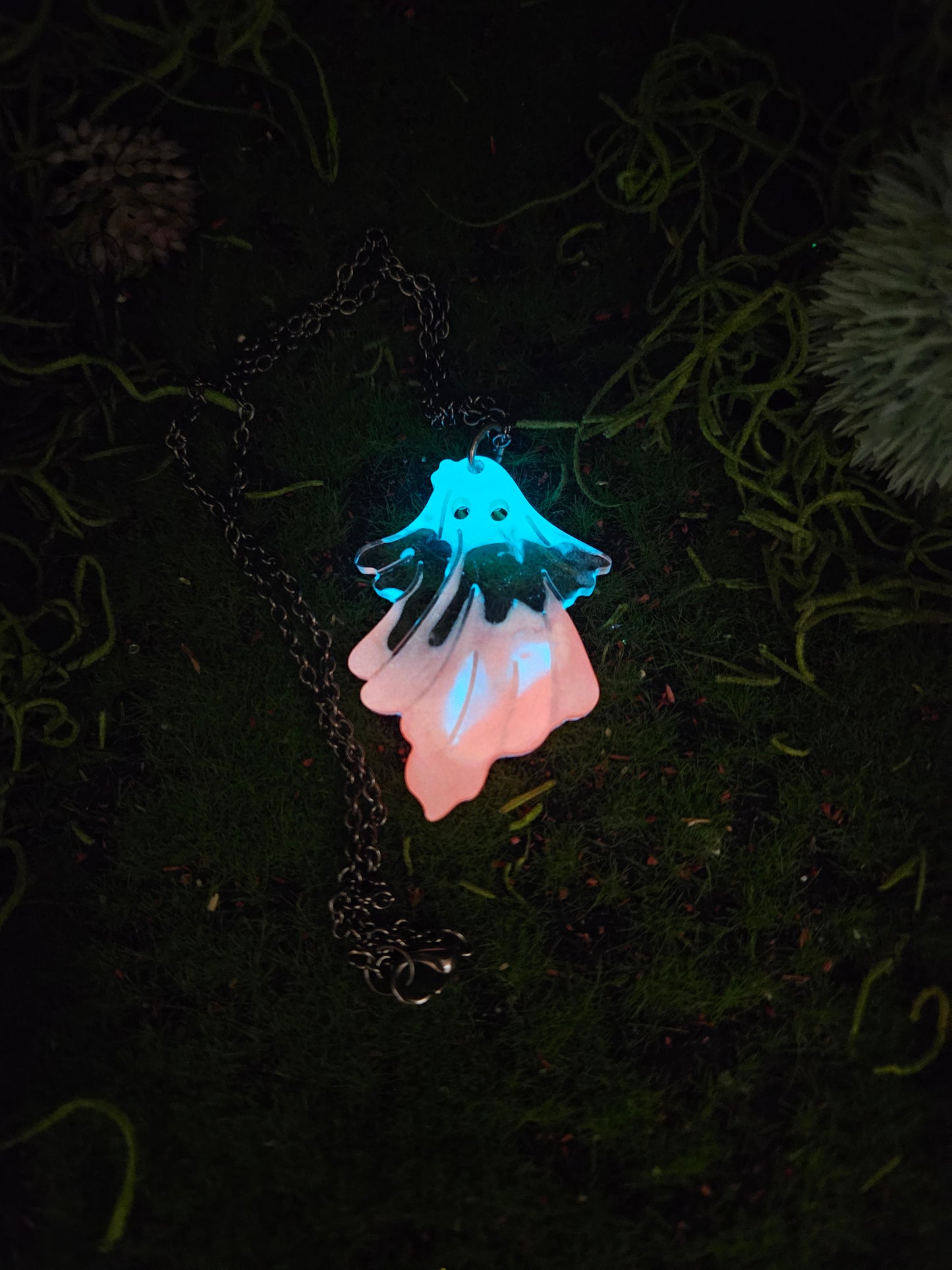 Glow in the dark Ghost Necklace