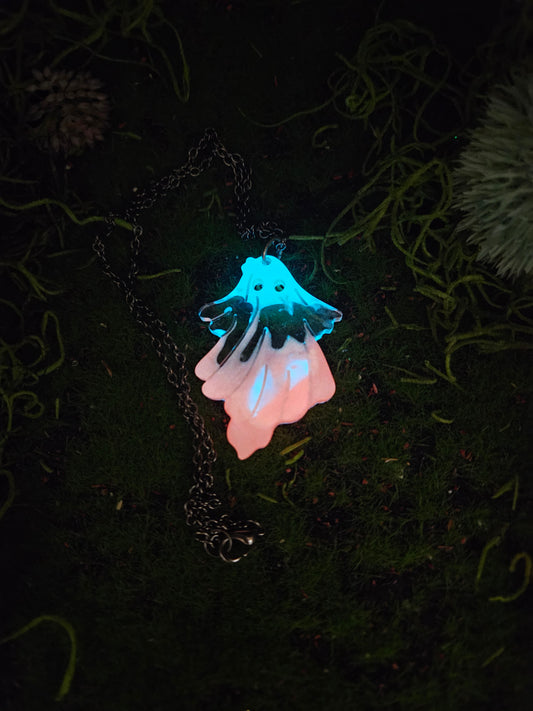 Glow in the dark Ghost Necklace